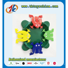 Brinquedo de sapo engraçado salto plástico colorido para venda
